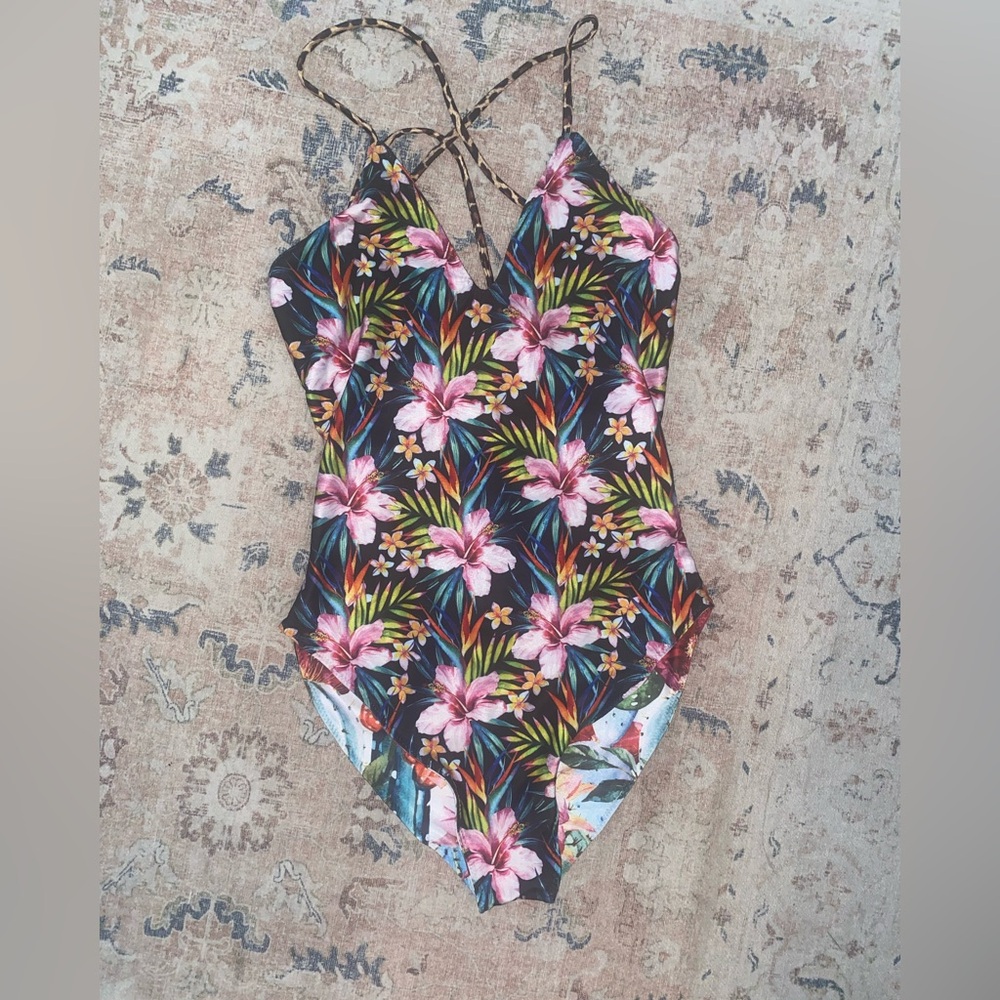 Savage Swim Kadin Floral One Piece